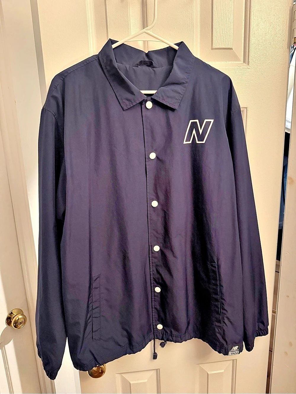 New Balance Sportswear's Greatest Hits Coaches Jacket Men's Black